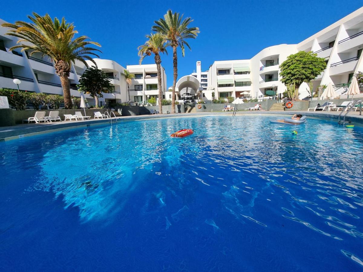 Apartment Casa Palmera Only 150 Meters To The Beach, Heated Pool, Wifi, Sat-Tv, Balcony With Poolview Арона Экстерьер фото